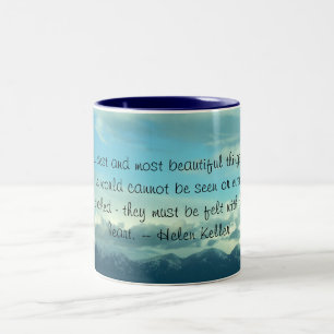 2 Couleurs Tasse de ciel du Montana de citation de Helen