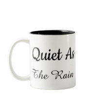 Tasse de citation minimaliste blanc & noir .