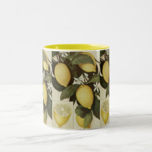 2 Couleurs Tasse de citrons