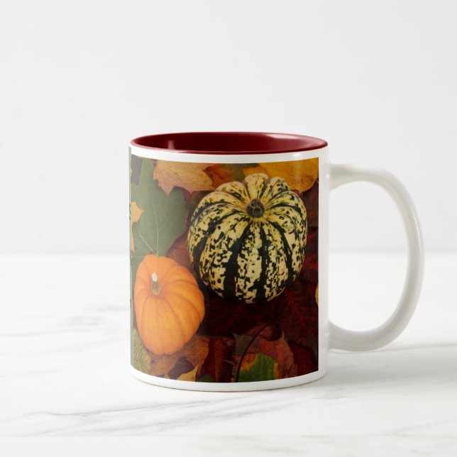2 Couleurs tasse de citrouille (Droit)