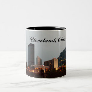 2 Couleurs Tasse de CLEVELAND, OHIO
