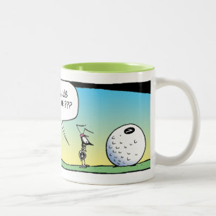 2 Couleurs Tasse de club de golf de fourmi de marais