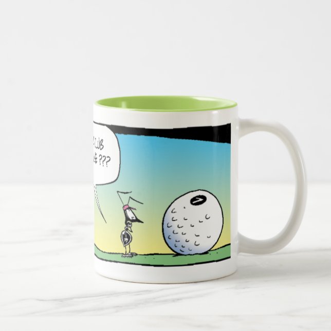 2 Couleurs Tasse de club de golf de fourmi de marais (Droit)