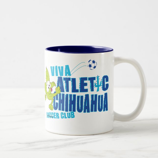 2 Couleurs Tasse de club du football de CHIWAWA de CHICO (Droit)