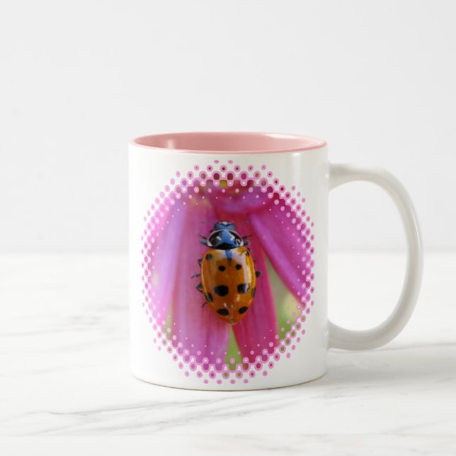 2 Couleurs Tasse de coccinelle (Droit)