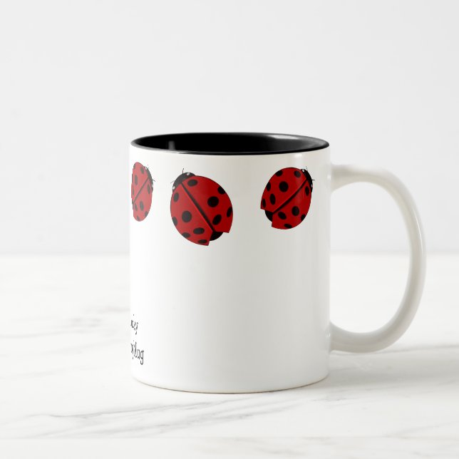 2 Couleurs Tasse de coccinelle (Droit)