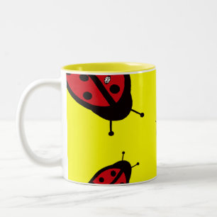 2 Couleurs Tasse de coccinelles