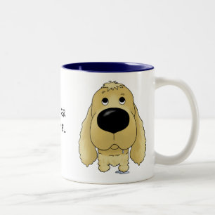 2 Couleurs Tasse de cocker