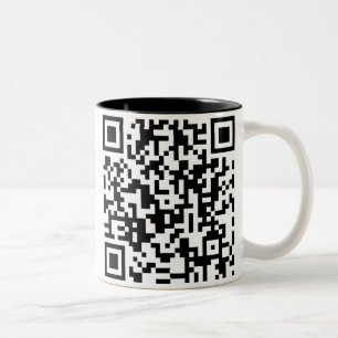 2 Couleurs Tasse de code de QR