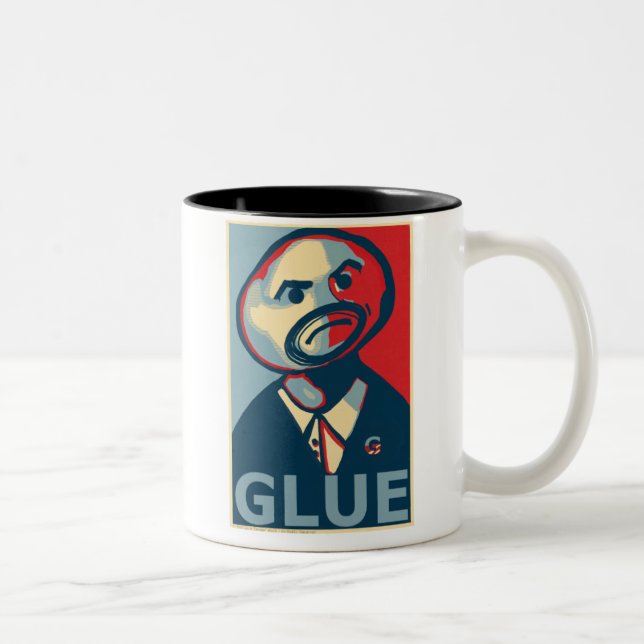 2 Couleurs Tasse de colle (Droit)