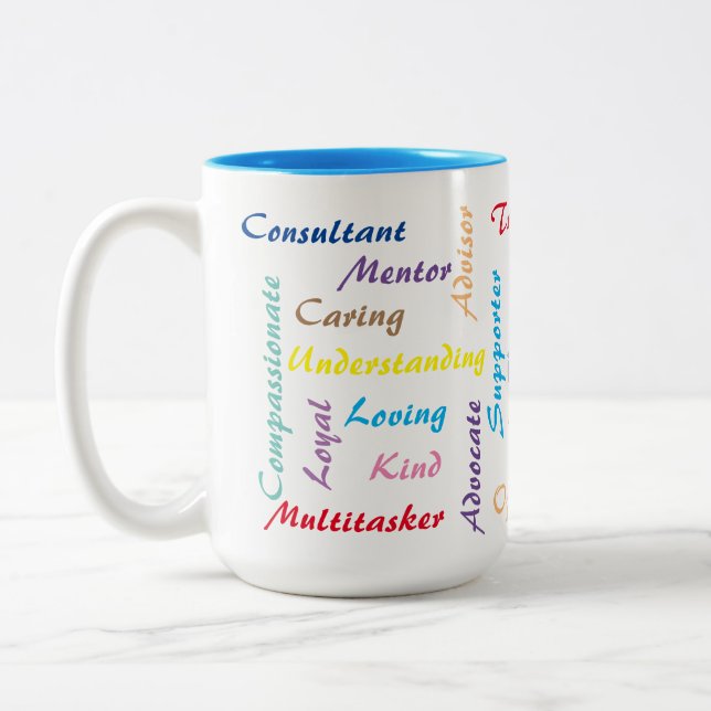 2 Couleurs Tasse de conseiller (Gauche)