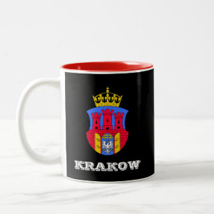 2 Couleurs Tasse de Cracovie Pologne