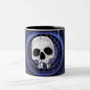 2 Couleurs Tasse de crâne