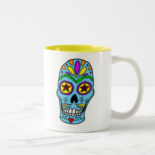 2 Couleurs Tasse de crâne de sucre