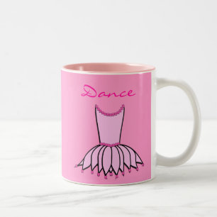 2 Couleurs Tasse de danse