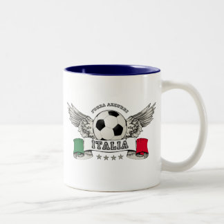 2 Couleurs Tasse de défenseur d'équipe nationale du football
