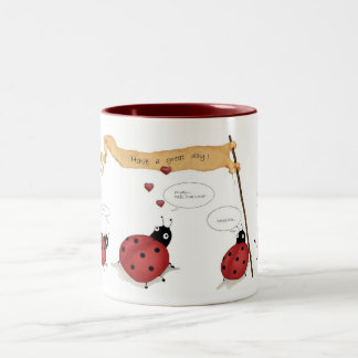 2 Couleurs Tasse de défilé de coccinelle