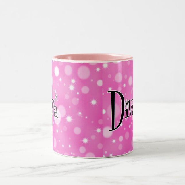 2 Couleurs Tasse de diva (Centre)