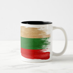2 Couleurs Tasse de drapeau de la Bulgarie