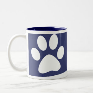 2 Couleurs Tasse de drapeau de patte des USA