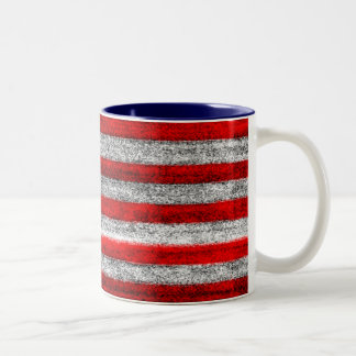 2 Couleurs Tasse de DRAPEAU des USA, Amérique