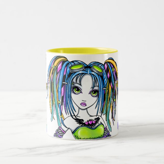 2 Couleurs Tasse de Fae de cercle de danse polynésienne de (Centre)