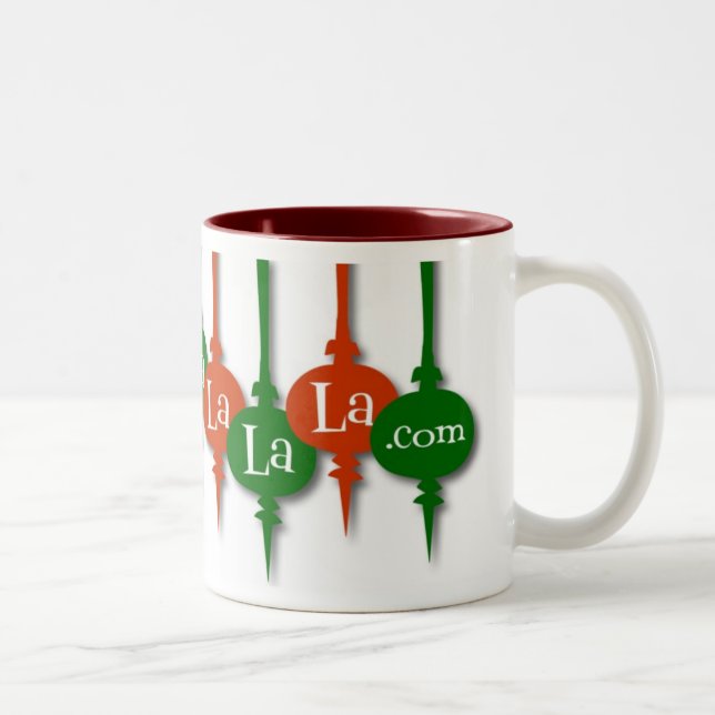 2 Couleurs Tasse de FaLaLaLaLa (Droit)