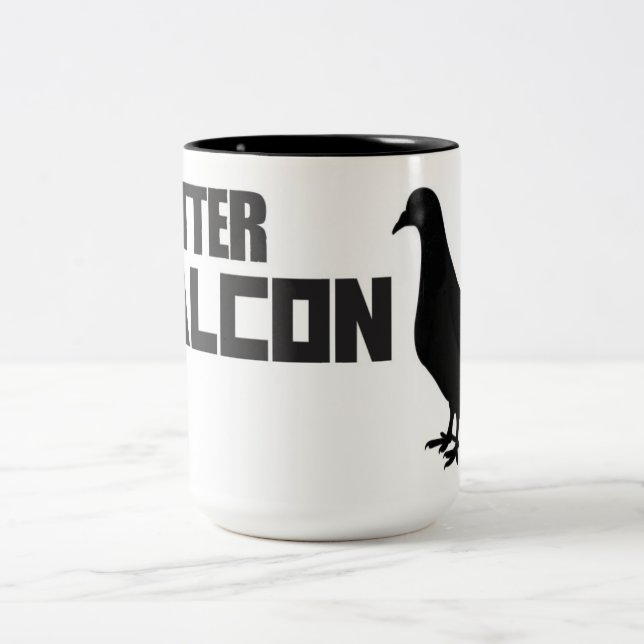 2 Couleurs Tasse de faucon de gouttière (Centre)