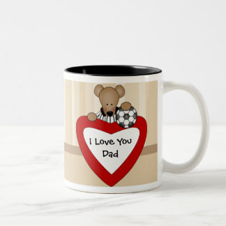 2 Couleurs Tasse de fête des pères