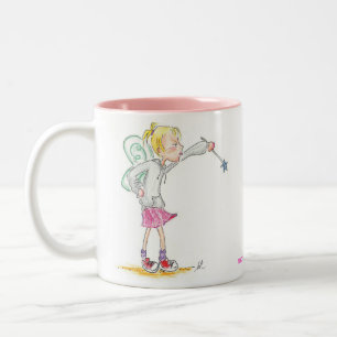 2 Couleurs Tasse de fille de féerie