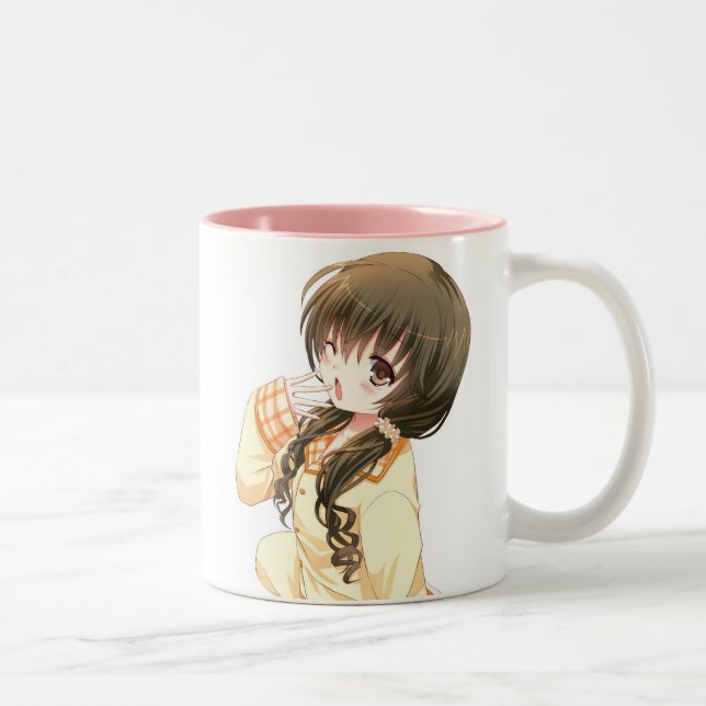 2 Couleurs Tasse de fille de Morinig (Droit)