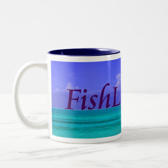 2 Couleurs tasse de FishLore.com (Gauche)