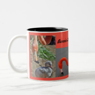 2 Couleurs Tasse de Flamants roses