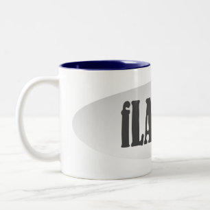 2 Couleurs tasse de fLAtDiSk