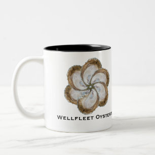 2 Couleurs Tasse de fleur d'huître - conceptions B et C