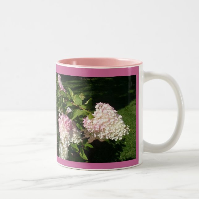 2 Couleurs Tasse de fleurs d'hortensia de PAGE (Droit)