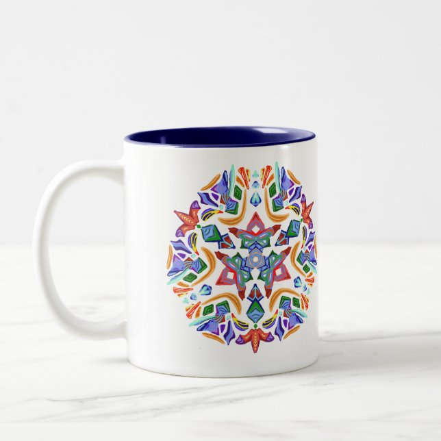 2 Couleurs tasse de flocon de neige de ~Spherical~ (Gauche)