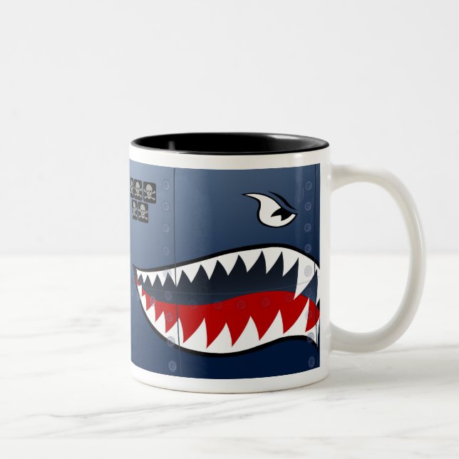 2 Couleurs Tasse de Flying Tigers Warbird (Droit)
