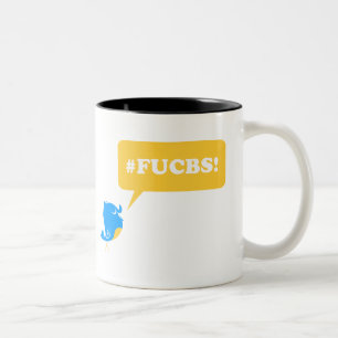 2 Couleurs tasse de #FUCBS