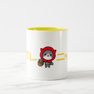 2 Couleurs Tasse de Ganbare Japon - Kitty