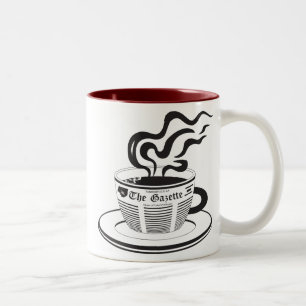 2 Couleurs Tasse de gazette