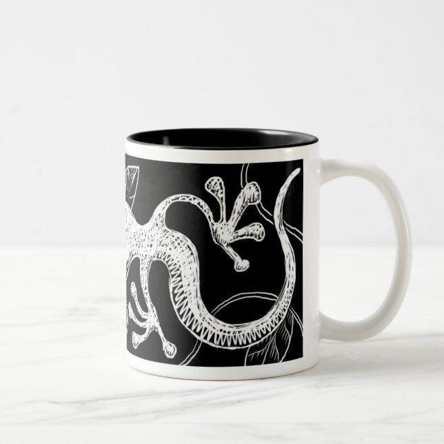 2 Couleurs Tasse de Gecko (Droit)