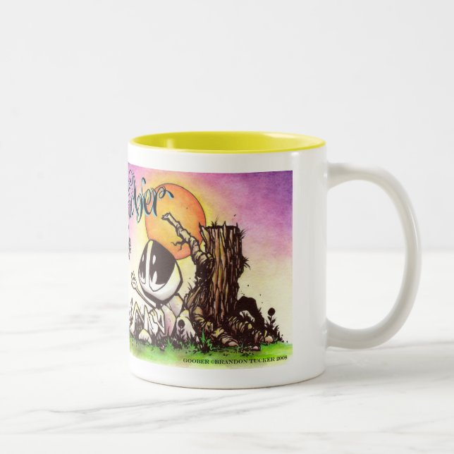 2 Couleurs Tasse de Goober (Droit)