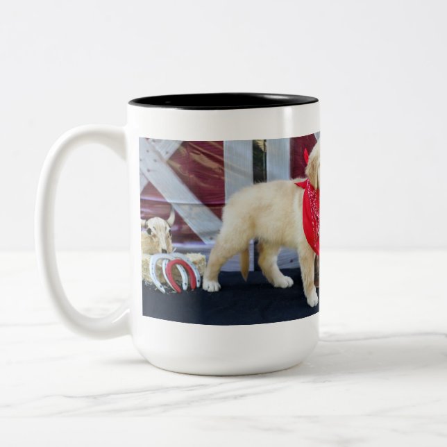 2 Couleurs Tasse de grâce de cowboy (Gauche)
