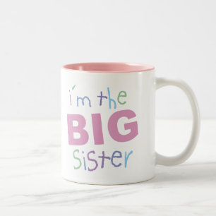 2 Couleurs Tasse de grande soeur