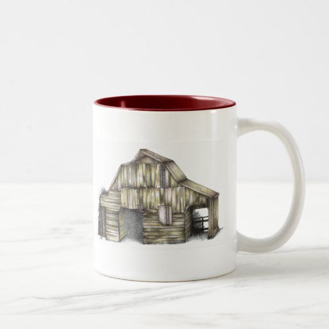2 Couleurs Tasse de grange (Droit)