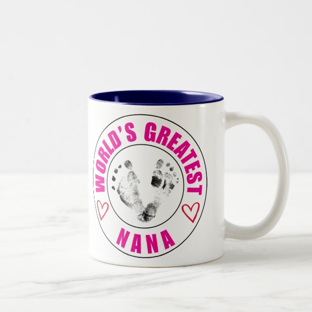 2 Couleurs Tasse de Greatist Nana du monde (Droit)