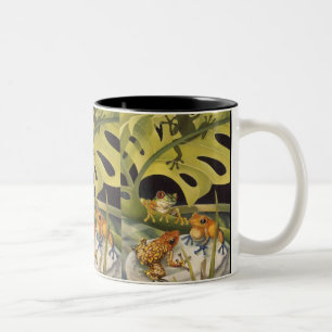 2 Couleurs Tasse de grenouille