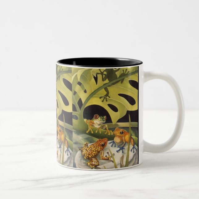 2 Couleurs Tasse de grenouille (Droit)