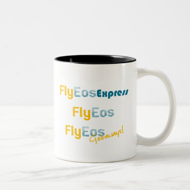 2 Couleurs Tasse de groupe de FlyEos (Droit)